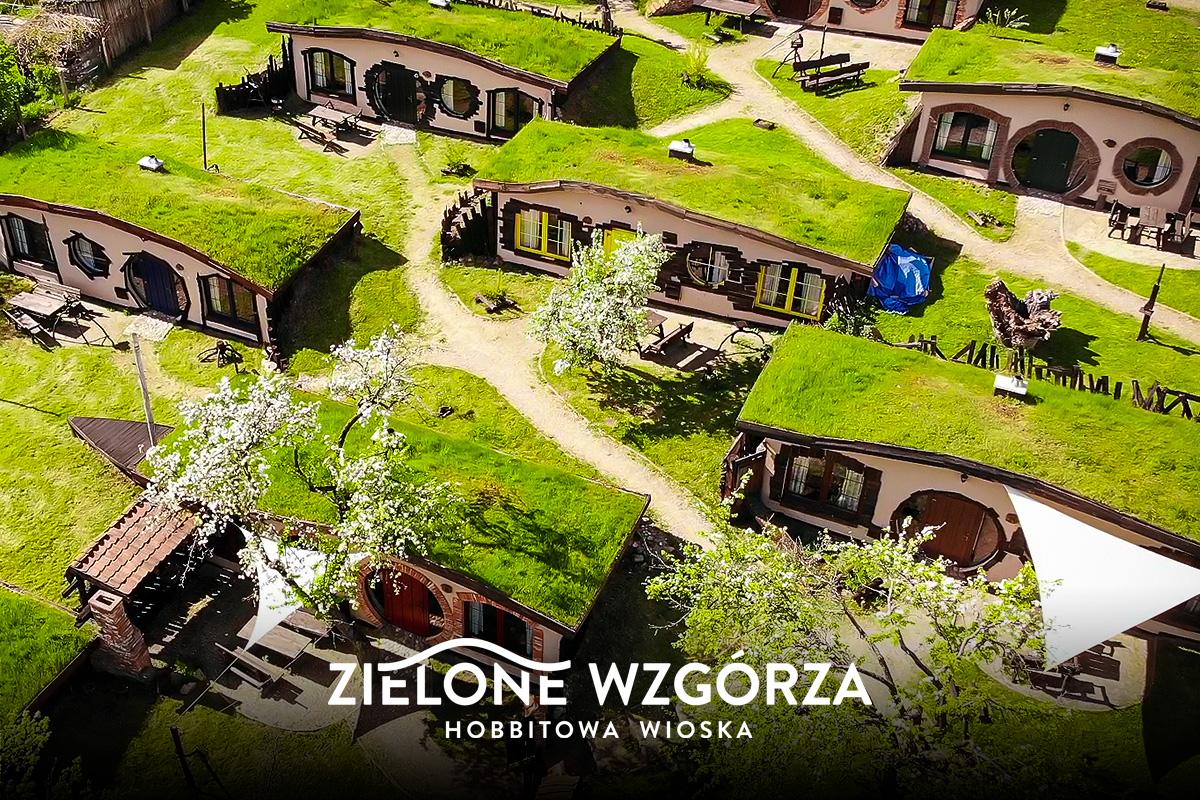 Zielone Wzgórza - Hobbitowe Domki na Kaszubach - Przywidz - ViaCamp.pl